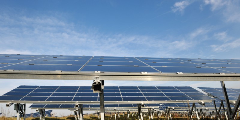 solar panel renewable energy field